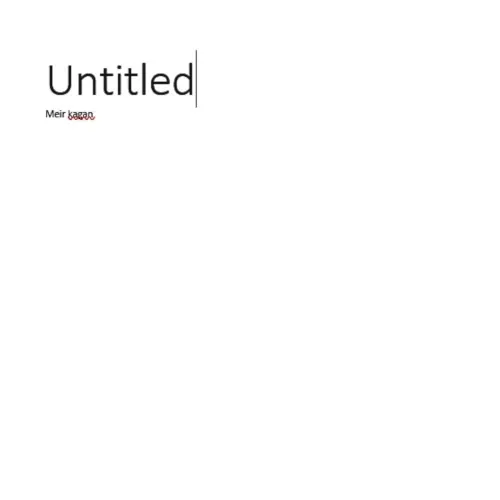 Untitled cover