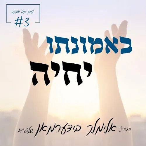 לעבן מיט אמונה – באמונתו יחיה cover