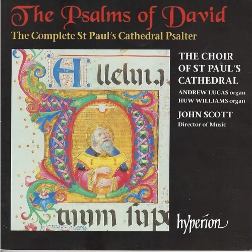 Psalms of David - The Complete St Paul's Cathedral Psalter cover