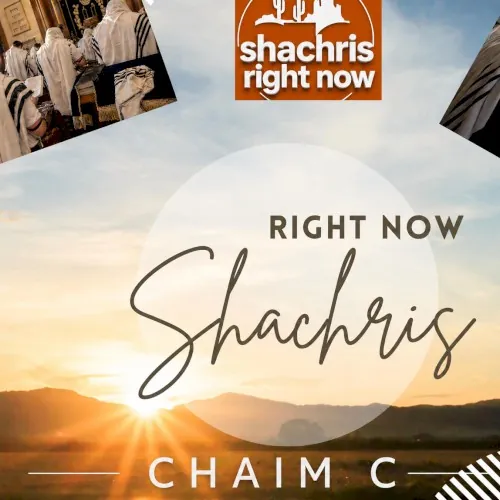 Shachris Right Now cover