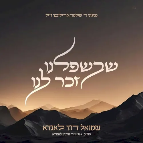 שבשפלנו זכר לנו cover
