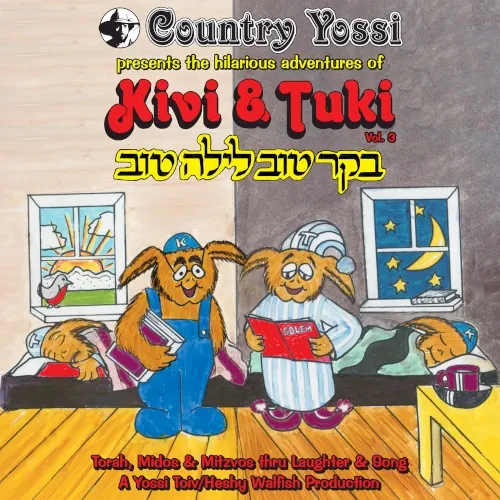 Kivi and Tuki, Vol. 3: Boker Tov Layla Tov cover