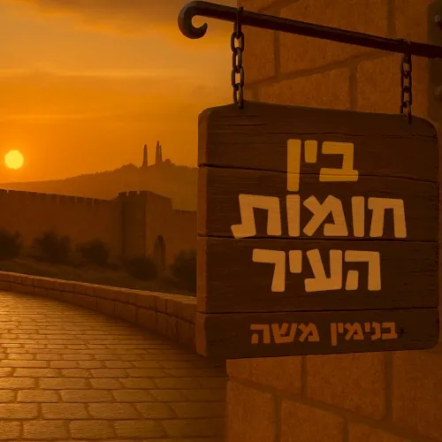 בין חומות העיר (ירושלים) cover