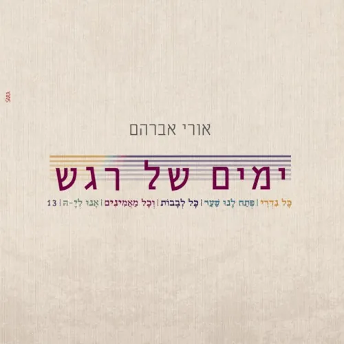 ימים של רגש cover