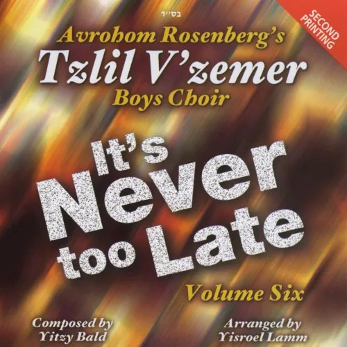 Tzlil V'zemer, Volume 6 cover